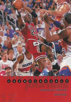 1997 Upper Deck The Jordan Championship Journals #12 Michael Jordan Front