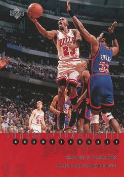 1997 Upper Deck The Jordan Championship Journals #14 Michael Jordan Front