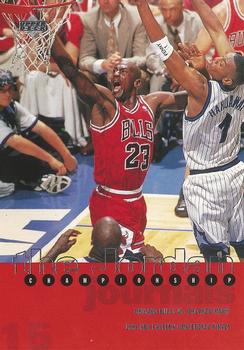 1997 Upper Deck The Jordan Championship Journals #15 Michael Jordan Front