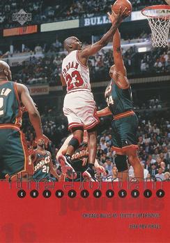 1997 Upper Deck The Jordan Championship Journals #16 Michael Jordan Front