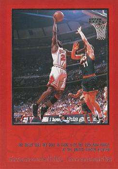 1997 Upper Deck The Jordan Championship Journals #22 Michael Jordan Front