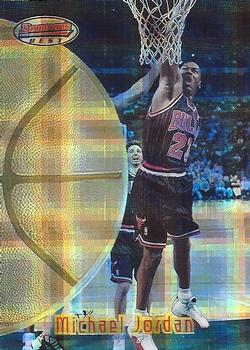 1997-98 Bowman's Best - Atomic Refractors #60 Michael Jordan Front