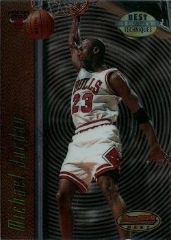 1997-98 Bowman's Best - Techniques #T2 Michael Jordan Front