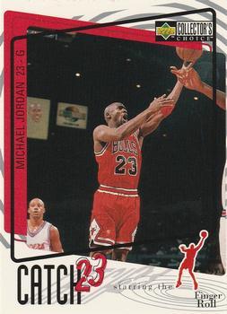 1997-98 Collector's Choice - Catch 23 Jumbos #C2 Michael Jordan Front
