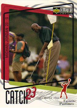 1997-98 Collector's Choice - Catch 23 Jumbos #C3 Michael Jordan Front