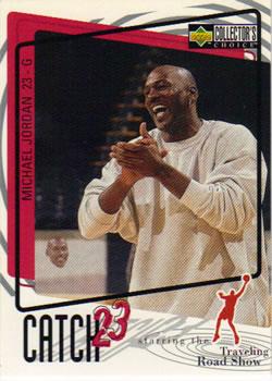 1997-98 Collector's Choice - Catch 23 Jumbos #C5 Michael Jordan Front