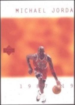 1997-98 Collector's Choice - Michael Jordan #MJ4 Michael Jordan - 9 Time NBA Scoring Leader Front