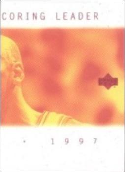 1997-98 Collector's Choice - Michael Jordan #MJ6 Michael Jordan - 9 Time NBA Scoring Leader Front