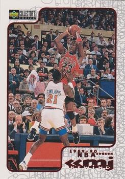 1997-98 Collector's Choice - MJ Rewind Exchange #R6 Michael Jordan - 1989-90 Season Front