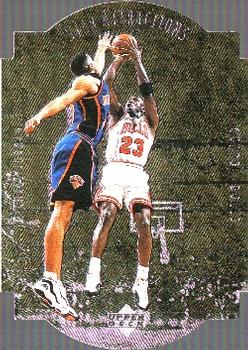 1997-98 Collector's Choice - Star Attractions #SA1 Michael Jordan Front