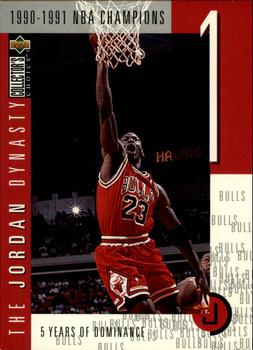 1997-98 Collector's Choice - The Jordan Dynasty #JD1 Michael Jordan Front