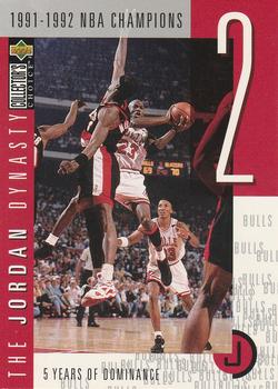 1997-98 Collector's Choice - The Jordan Dynasty #JD2 Michael Jordan Front