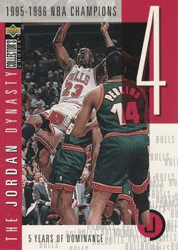 1997-98 Collector's Choice - The Jordan Dynasty #JD4 Michael Jordan Front