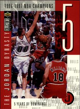 1997-98 Collector's Choice - The Jordan Dynasty #JD5 Michael Jordan Front