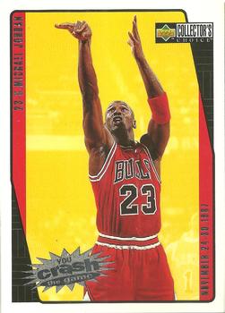 1997-98 Collector's Choice - You Crash the Game Scoring #C30 Michael Jordan - VAR: November 24-30 (W) Front