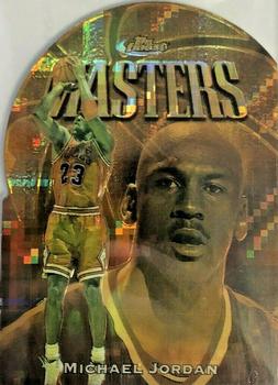 1997-98 Finest - Embossed Refractors #154 Michael Jordan Front