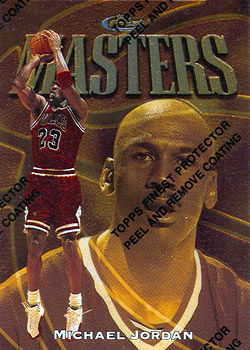 1997-98 Finest #154 Michael Jordan Front