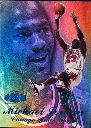 1997-98 Flair Showcase - Legacy Collection Row 3 #1 Michael Jordan Front