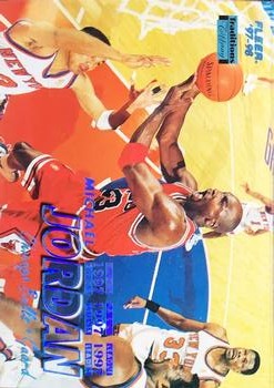 1997-98 Fleer - Traditions Tiffany #23 Michael Jordan Front