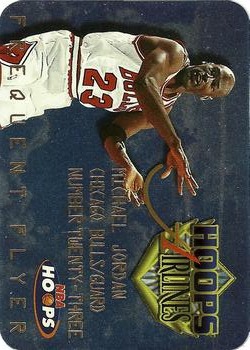 1997-98 Hoops - Frequent Flyer Club #4 Michael Jordan Front