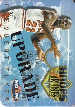 1997-98 Hoops - Frequent Flyer Club Upgrade #4 Michael Jordan Front