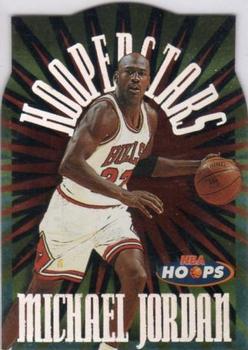 1997-98 Hoops - HOOPerstars #1 Michael Jordan Front
