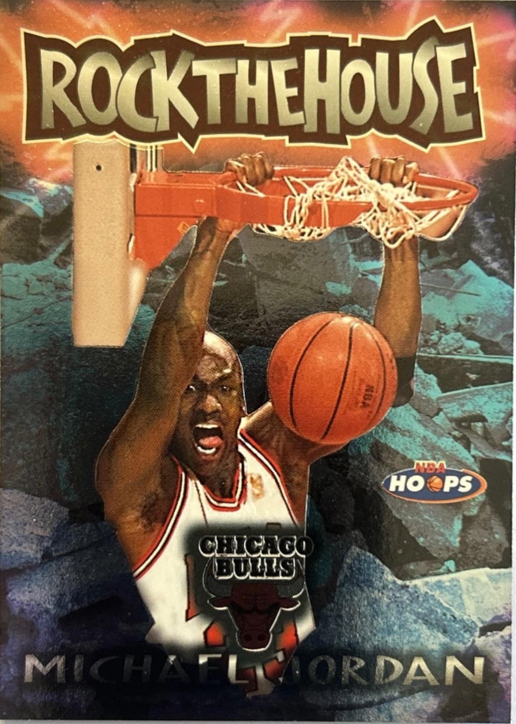 1997-98 Hoops - Rock the House #6RTH Michael Jordan Front