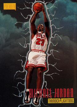 1997-98 SkyBox Premium - Thunder & Lightning #5 TL Michael Jordan Front