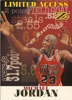1997-98 SkyBox Z-Force - Limited Access #6 LA Michael Jordan Front