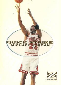 1997-98 SkyBox Z-Force - Quick Strike #5 QS Michael Jordan Front