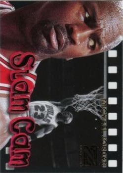 1997-98 SkyBox Z-Force - Slam Cam #5 SC Michael Jordan Front