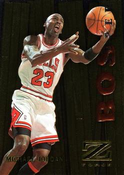 1997-98 SkyBox Z-Force - Super Boss #10 /SB Michael Jordan Front