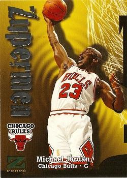 1997-98 SkyBox Z-Force #190 Michael Jordan Front