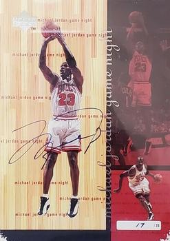 1997-98 SP Authentic - Michael Jordan Game Night Autographed #A1 Michael Jordan Front