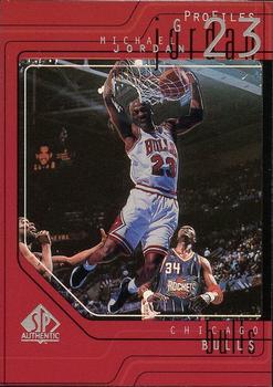 1997-98 SP Authentic - ProFiles Level 1 #P1 Michael Jordan Front
