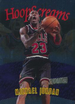 1997-98 Stadium Club - Member's Only Hoop Screams #HS10 Michael Jordan Front