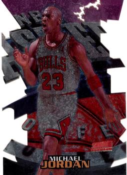 1997-98 Stadium Club - Member's Only Triumvirate #T9B Michael Jordan Front