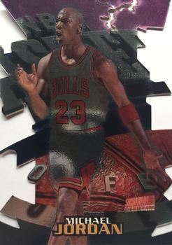 1997-98 Stadium Club - Triumvirate #T9B Michael Jordan Front