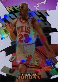 1997-98 Stadium Club - Triumvirate Illuminator #T9b Michael Jordan Front