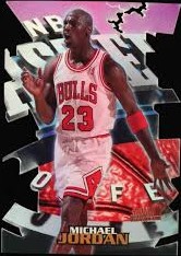1997-98 Stadium Club - Triumvirate Luminescent #T9b Michael Jordan Front