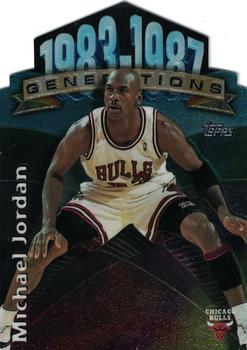 1997-98 Topps - Generations #G2 Michael Jordan Front