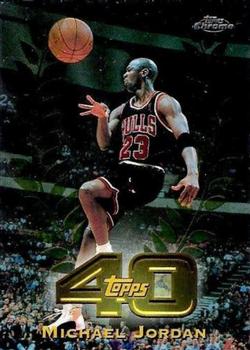 1997-98 Topps Chrome - Topps 40 #T40-5 Michael Jordan Front