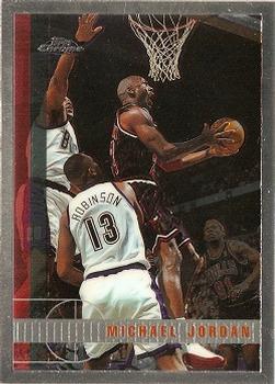 1997-98 Topps Chrome #123 Michael Jordan Front