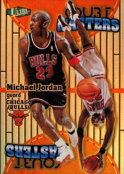 1997-98 Ultra - Court Masters #1 CM Michael Jordan Front