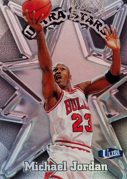 1997-98 Ultra - Ultra Stars #1 US Michael Jordan Front