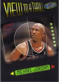 1997-98 Ultra - View to a Thrill #1 VT Michael Jordan Front
