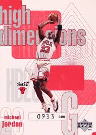 1997-98 Upper Deck - High Dimensions #HD23 Michael Jordan Front