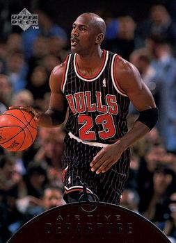 1997-98 Upper Deck - Jordan Air Time #AT1 Michael Jordan Front
