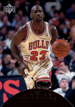 1997-98 Upper Deck - Jordan Air Time #AT5 Michael Jordan Front