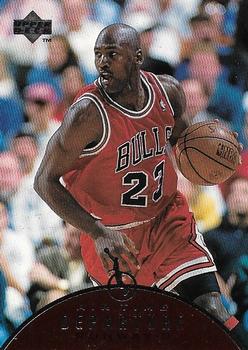 1997-98 Upper Deck - Jordan Air Time #AT6 Michael Jordan Front
